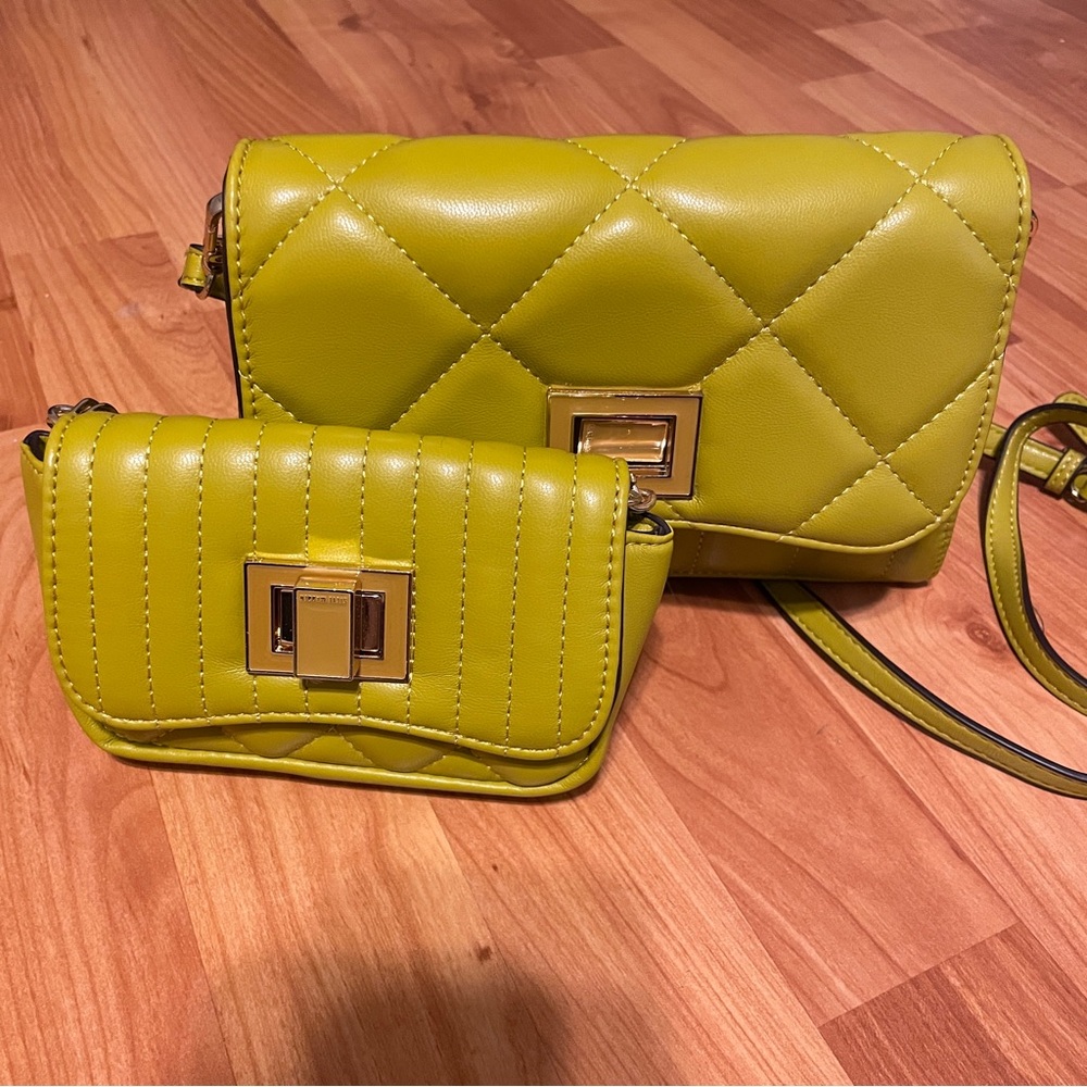 Steve Madden Purse and Matching Clutch
